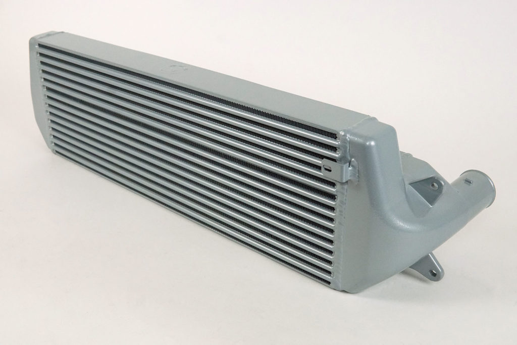CSF / Bisimoto Stepped Intercooler for the Hyundai Veloster N & I30 N Grey - 8192