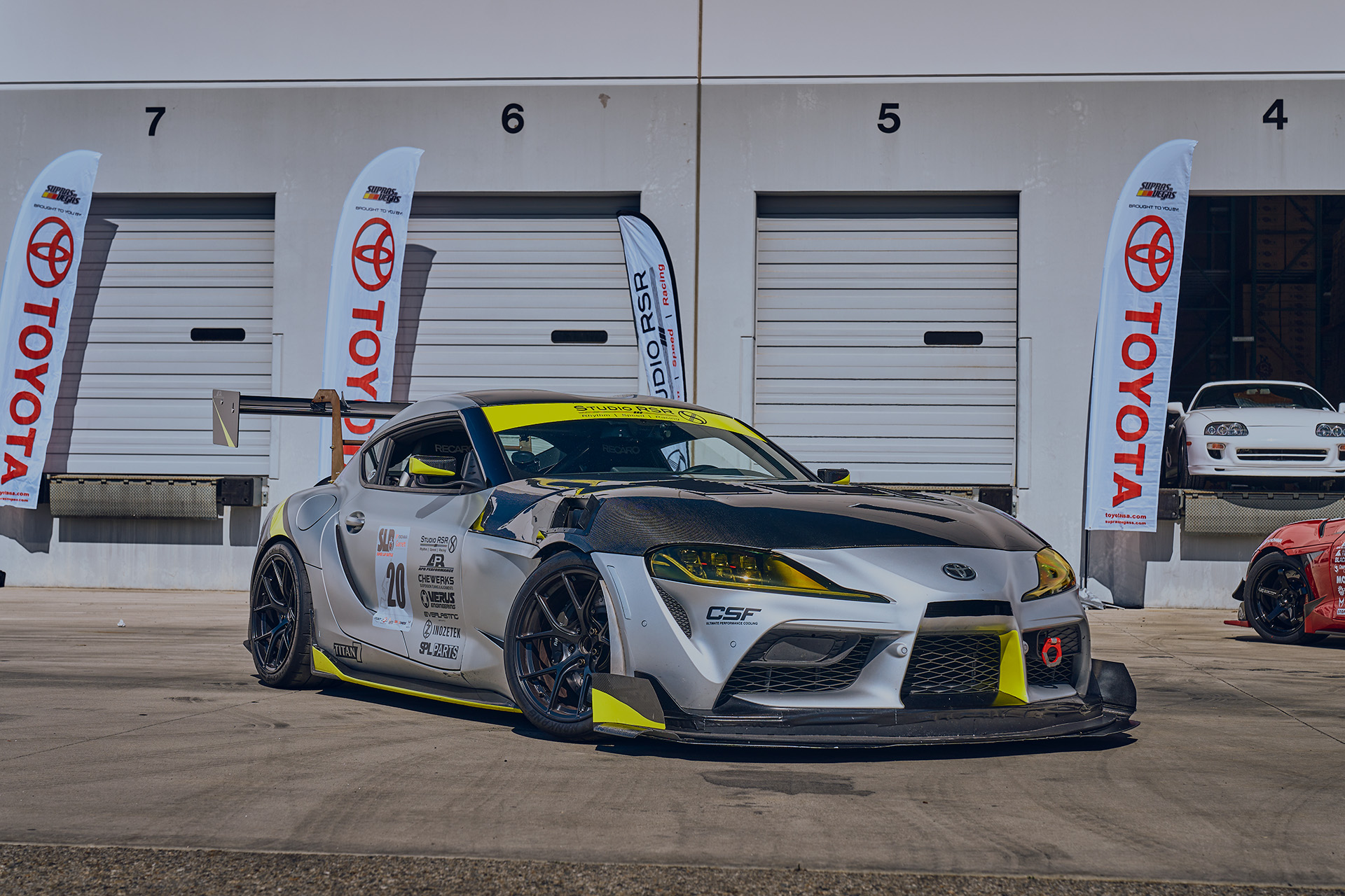 Studio RSR Silver Supra at CSF