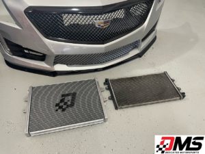CSF Dedicated Motorsports Camaro ZL1 & CTS-V Heat Exchanger #8205 vs Stock