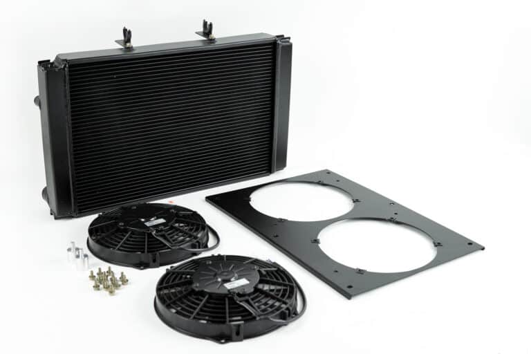 CSF Audi B8 A4 / S4 / A5 / S5 High-Performance Aluminum Radiator Black - 7088 & 8180