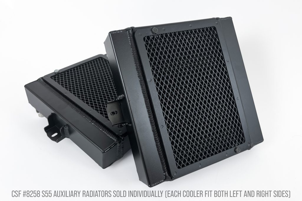 CSF Race BMW F8X M3/M4 High-Performance Auxiliary Radiators - CSF #8258
