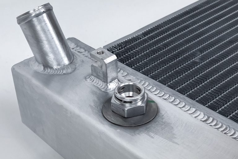 CSF Race C6 Corvette Base Grand Sport 427 Z06 Performance Aluminum RadiatorTransmission Cooler Connection - CSF #7223