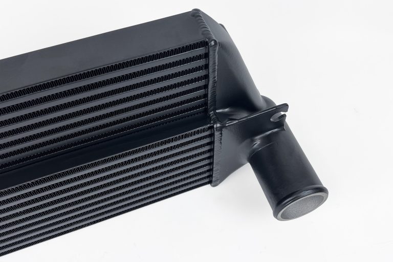 CSF Race CSF x Jackson Racing GR Corolla Intercooler (Black) Inlet/Outlet - CSF #8285B
